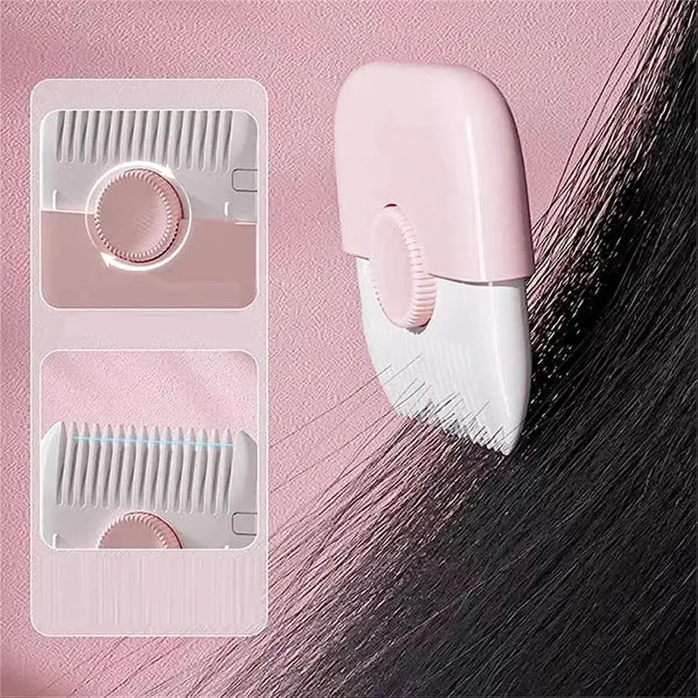 2-In-1 Hair Cutting Comb for Kids & Adults – Safe DIY Hair Trimming Comb