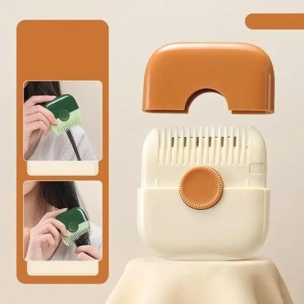 2-In-1 Hair Cutting Comb for Kids & Adults – Safe DIY Hair Trimming Comb