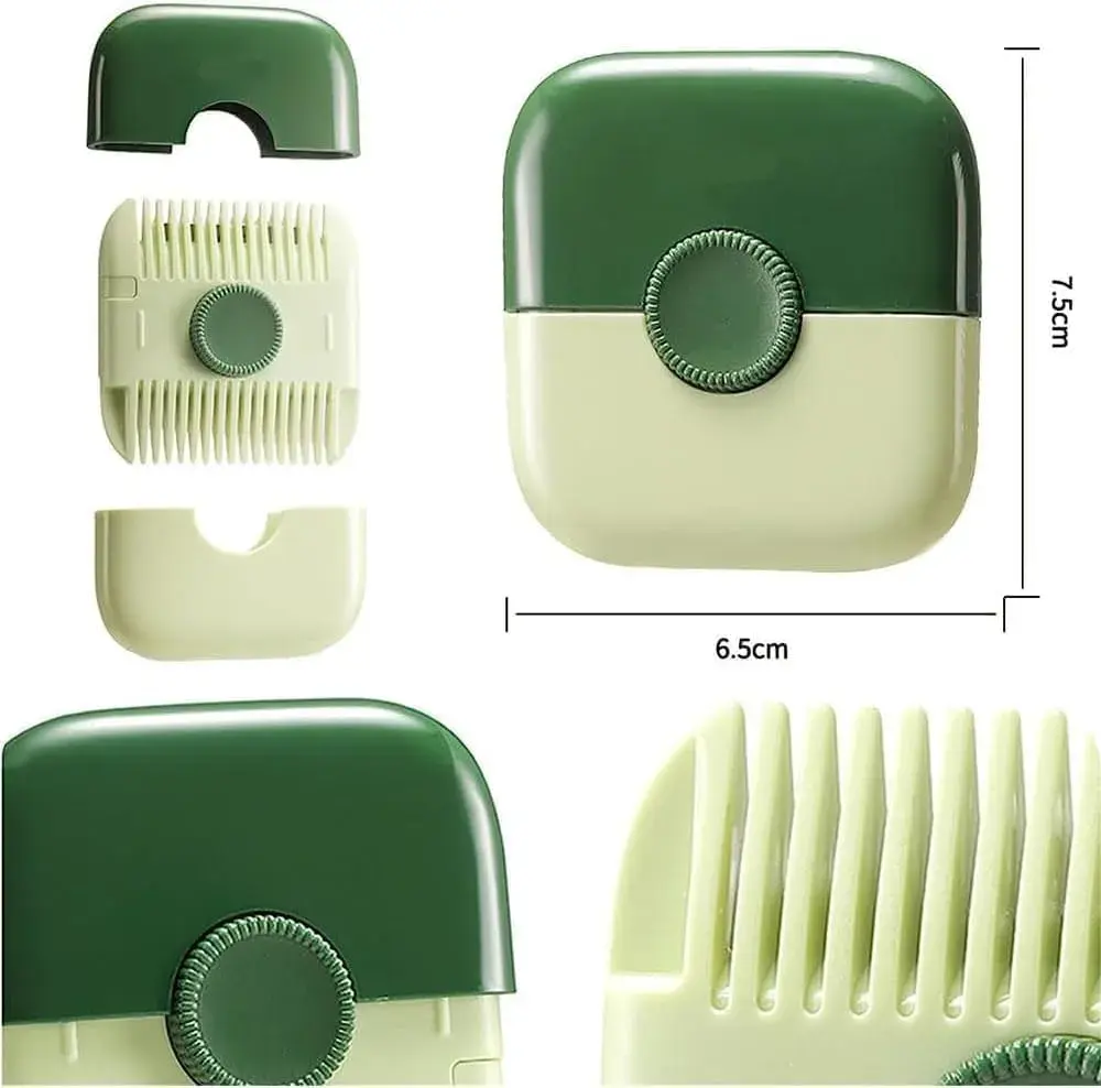 2-In-1 Hair Cutting Comb for Kids & Adults – Safe DIY Hair Trimming Comb