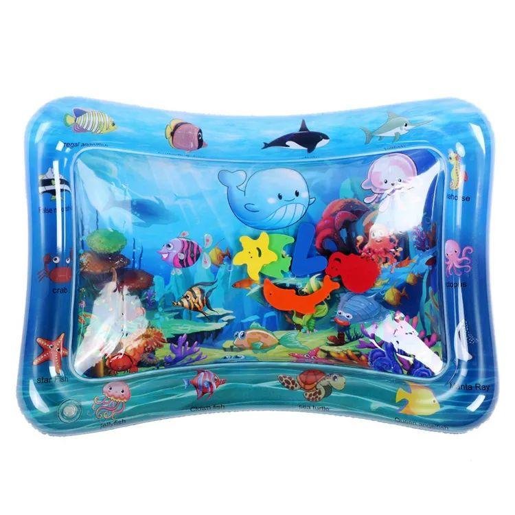 Inflatable Tummy Time Water Play Mat for Babies – Premium Baby Muscle Development Play Mat