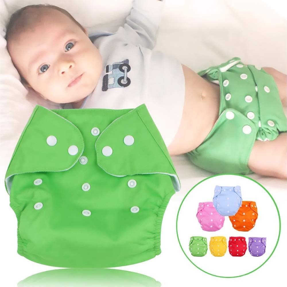 Button Diaper Adjustable Washable Cloth Diaper for Babies – Reusable & Leakproof