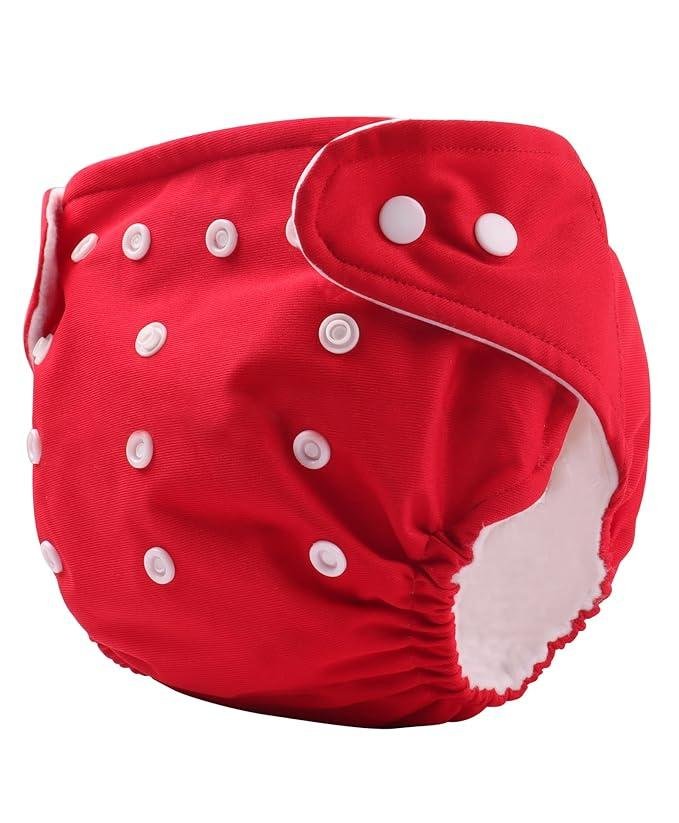 Button Diaper Adjustable Washable Cloth Diaper for Babies – Reusable & Leakproof