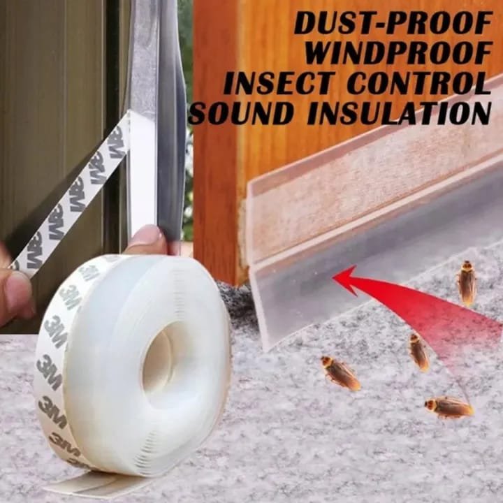 5 Meter Door Sealing Tape – 4 to 5 Doors Cover Dustproof & Insect Block Strip